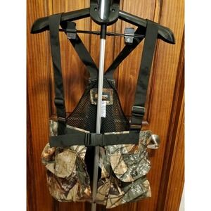 NWT NEW Outfitters Ridge Mens Fusion 3D‎ Camouflage Strap Vest Brown Large 42/44
